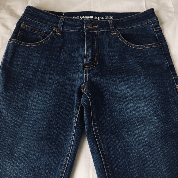 VINTAGE Evil Gemelli Flared Jeans Juniors Size 5/6 NWOT - Picture 3 of 4